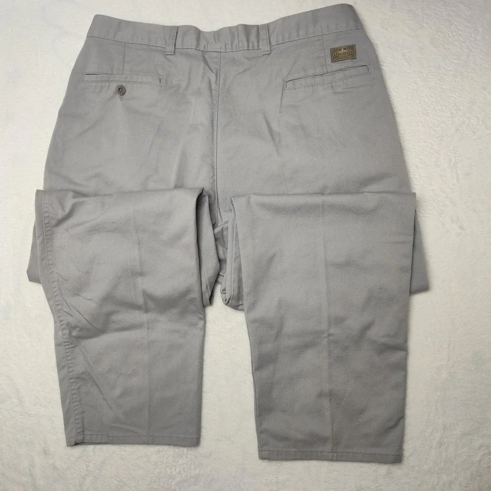 Vintage‎ Levis Officer Corps Pants Mens 38x30 Gray Pleated Chino Dress 90s USA